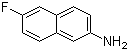 6-氟-2-萘胺分子结构 (CAS 13916-91-1)