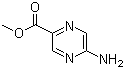 5-氨基-2-吡嗪羧酸甲酯分子结构 (CAS 13924-94-2)