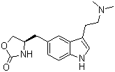 佐米曲普坦分子结构 (CAS 139264-17-8)