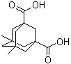 5,7-二甲基金刚烷-1,3-二甲酸分子结构 (CAS 13928-68-2)