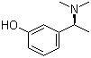 3-(1-(S)-(N,N-二甲基氨基)乙基)苯酚分子结构 (CAS 139306-10-8)