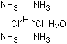 四氨合氯化铂一水分子结构 (CAS 13933-33-0)