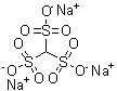 甲烷三磺酸三钠分子结构 (CAS 1393642-36-8)