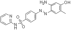 4-[(1E)-2-(2-Amino-4-hydroxy-5-methylphenyl)diazenyl]-N-2-pyridinylbenzenesulfonamide molecular structure (CAS 1395084-25-9)