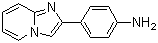 4-(Imidazo[1,2-a]pyridin-2-yl)aniline molecular structure (CAS 139705-74-1)