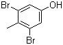 3,5-二溴-4-甲基苯酚分子结构 (CAS 13979-81-2)