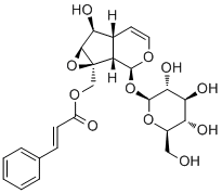 球花苦苷分子结构 (CAS 1399-49-1)