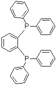 1,2-二(二苯基膦基)苯分子结构 (CAS 13991-08-7)