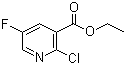 结构式 CAS# 139911-30-1, 2-氯-5-氟烟酸乙酯