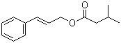 structure of CAS# 140-27-2, trans-Cinnamyl isovalerate;3-Methylbutanoic acid 3-phenyl-2-propenyl ester