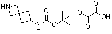 N-2-Azaspiro[3.3]hept-6-ylcarbamic acid 1,1-dimethylethyl ester ethanedioate (1:1) molecular structure (CAS 1400764-62-6)