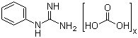 苯基胍碳酸盐分子结构 (CAS 14018-90-7)
