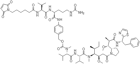 Vc-MMAD molecular structure (CAS 1401963-17-4)