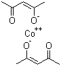 乙酰丙酮钴(II)分子结构 (CAS 14024-48-7)