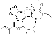 异性南五味子丁素分子结构 (CAS 140369-76-2)
