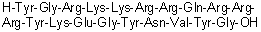 L-Tyrosylglycyl-L-arginyl-L-lysyl-L-lysyl-L-arginyl-L-arginyl-L-glutaminyl-L-arginyl-L-arginyl-L-arginyl-L-tyrosyl-L-lysyl-L-alpha-glutamylglycyl-L-tyrosyl-L-asparaginyl-L-valyl-L-tyrosyl-glycine molecular structure (CAS 1404188-93-7)