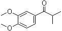 3',4'-二甲氧基异苯丁酮分子结构 (CAS 14046-55-0)