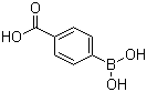4-羧基苯硼酸分子结构 (CAS 14047-29-1)