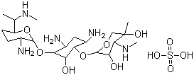 硫酸庆大霉素分子结构 (CAS 1405-41-0)