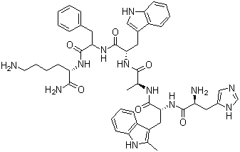 Hexarelin molecular structure (CAS 140703-51-1)