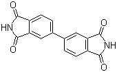 4,4'-联邻苯二甲酰亚胺分子结构 (CAS 14074-63-6)