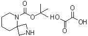 2,5-二氮杂螺[3.5]壬烷-5-羧酸叔丁酯草酸盐(1:1)分子结构 (CAS 1408076-07-2)
