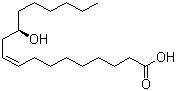 蓖麻油酸分子结构 (CAS 141-22-0)