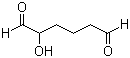 2-羟基己二醛分子结构 (CAS 141-31-1)