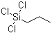 丙基三氯硅烷分子结构 (CAS 141-57-1)