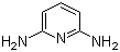 2,6-二氨基吡啶分子结构 (CAS 141-86-6)