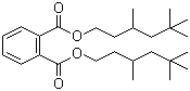 结构式 CAS# 14103-61-8, 邻苯二甲酸二(3,5,5-三甲基己基)酯