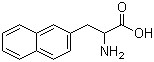 DL-3-(2-萘基)丙氨酸分子结构 (CAS 14108-60-2)