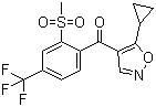 Isoxaflutole molecular structure (CAS 141112-29-0)