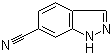 1H-Indazole-6-carbonitrile molecular structure (CAS 141290-59-7)