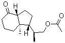 [1R-[1alpha(S*),3abeta,7aalpha]]-1-[2-(Acetyloxy)-1-methylethyl]octahydro-7a-methyl-4H-inden-4-one molecular structure (CAS 141411-00-9)