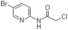 N-(5-Bromopyridin-2-yl)-2-chloroacetamide molecular structure (CAS 141454-61-7)