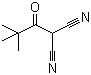 2-(2,2-二甲基-1-氧代丙基)丙二腈分子结构 (CAS 141458-79-9)