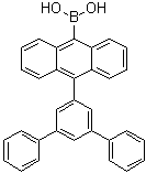 (10-[1,1':3',1''-Terphenyl]-5'-yl-9-anthracenyl)boronic acid molecular structure (CAS 1415334-59-6)