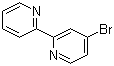 4-溴-2,2'-联吡啶分子结构 (CAS 14162-95-9)