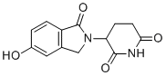 3-(5-hydroxy-1-oxo-2,3-dihydro-1H-isoindol-2-yl)piperidine-2,6-dione molecular structure (CAS 1416990-08-3)