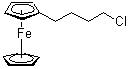 (4-Chlorobutyl)ferrocene molecular structure (CAS 141719-29-1)
