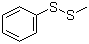 甲基苯基二硫醚分子结构 (CAS 14173-25-2)