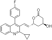 匹伐他汀内酯分子结构 (CAS 141750-63-2)