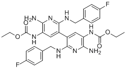 Flupirtine Dimer molecular structure (CAS 1417916-52-9)