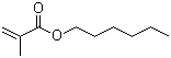 甲基丙烯酸己酯分子结构 (CAS 142-09-6)