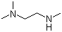 N,N,N'-三甲基乙二胺分子结构 (CAS 142-25-6)