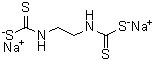 代森锌 A 40分子结构 (CAS 142-59-6)