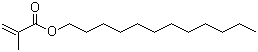 Dodecyl 2-methylacrylate molecular structure (CAS 142-90-5)