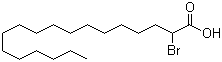 structure of CAS# 142-94-9, 2-Bromostearic acid