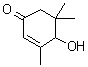 3,5,5-三甲基-4-羟基-2-环己烯-1-酮分子结构 (CAS 14203-59-9)
